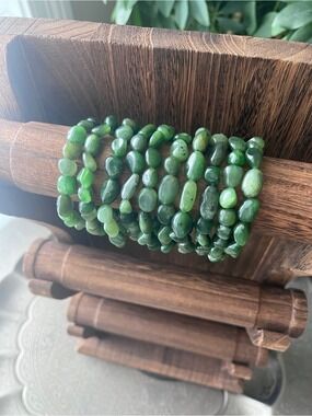 Nephrite Jade Tumble Bracelet